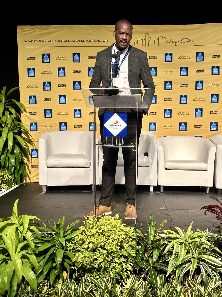 manqoba_ngubo's tweet photo. Representing the Ithala Development Finance Corporation Board in all the engagements on Day two of the 2nd Annual Property Conference.

The Conference started off with the City Manager: Mr Sipho Mbhele welcoming the delegates and he further explained the plans the City has to increase revenue generation as well as the land breaking program, “Proactive Land Release Program”. 

He was followed by a presentation from PIC (Public Investment Corporation) on funding models and how they are coming to the party in helping interested developers get the funding they need.