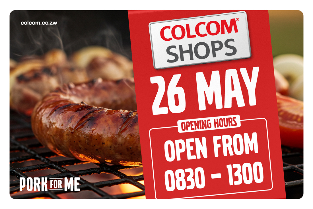 ColcomFoods's tweet image. Sizzle your way through a delicious Africa Day holiday! 😉 Colcom Shops will be OPEN on Monday, 26th May from 8:30 AM - 1:00 PM. Get all your favourite Colcom goodies to keep those holiday meals delicious!

#Colcom #AfricaDay2025 #OpenHours #PublicHolidayShopping
