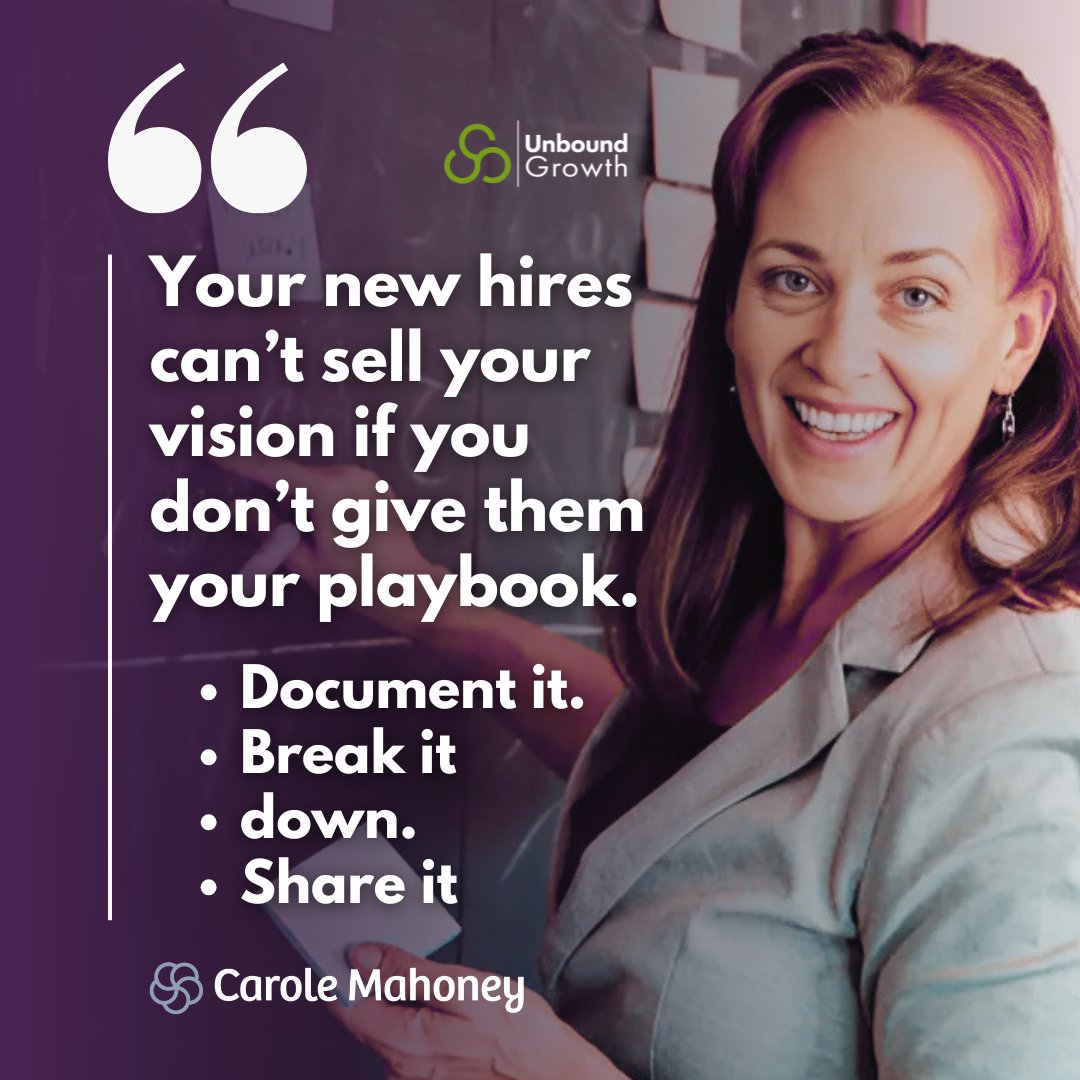 Don’t expect your new sales hire to close like you did—unless you’ve handed them your playbook.
---
Why does our Sales Hiring Program have a 91% success rate? Find out today👉bit.ly/4kzp3XA

#BuyerFirst #SalesLeadership #StartupSales