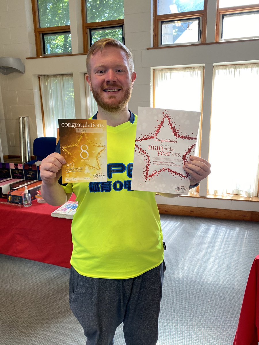 lynda_thwaites's tweet photo. Meet our Man of the Year winners
🔹9.30am Chris losing a fabulous 8st 1/2lb in 32 weeks
🔹5.30pm Graham losing a fabulous 3st 9lbs
🔹7.00pm David, Target member, losing a fabulous 3st 6.5lbs
Huge well done to all 3
#slimmingworldalmondburyrocks
#FeelRealGood
@SlimmingWorld https://t.co/qT1L01zz96