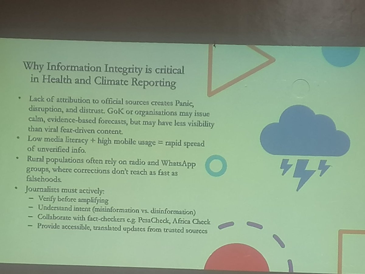 ruth keah (@ruthkeah) on Twitter photo Happening now, Why Information Integrity is critical in Health and Climate Reporting by Dr Ruth Owino at Use of social media and AI for effective reporting training organized by MESHA. <a href="/MeshaScience/">MESHA Science</a> <a href="/DrRuthOwino1/">DrRuthOwino</a> <a href="/WHO/">World Health Organization (WHO)</a> <a href="/Amref_Worldwide/">Amref Health Africa</a> <a href="/MOH_Kenya/">Ministry of Health</a> <a href="/wiomsa/">WIOMSA</a> Happening now, Why Information Integrity is critical in Health and Climate Reporting by Dr Ruth Owino at Use of social media and AI for effective reporting training organized by MESHA. <a href="/MeshaScience/">MESHA Science</a> <a href="/DrRuthOwino1/">DrRuthOwino</a> <a href="/WHO/">World Health Organization (WHO)</a> <a href="/Amref_Worldwide/">Amref Health Africa</a> <a href="/MOH_Kenya/">Ministry of Health</a> <a href="/wiomsa/">WIOMSA</a>