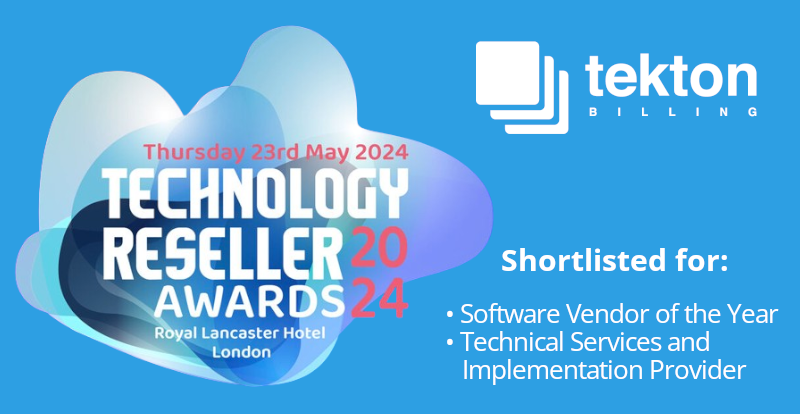 Tonight's the night! Good luck to all our fellow finalists at the #TechnologyResellerAwards 🏆
We’re proud to be shortlisted for THREE awards - a fantastic recognition of our ongoing commitment to delivering the best #billing solution and service to the channel🤞#telecoms