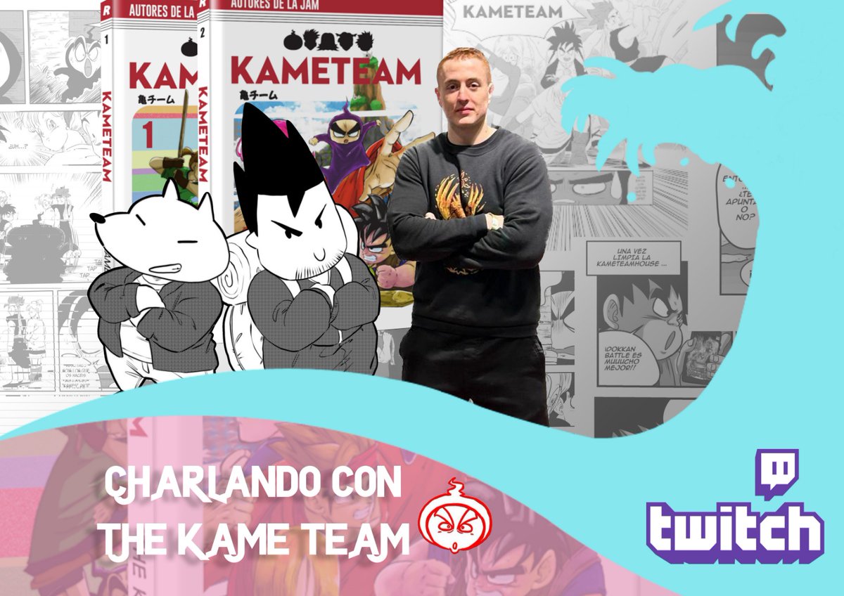 RECORDATORIO

DOMINGO A LAS 21.15

Charla en directo con <a href="/NeoAnimeZ/">NeoAnimeZ</a>
Hablaremos del tomo 2 de THEKAMETEAM y contestaremos al chat

➡️ Desvelaremos a colaboradores
➡️ Enseñaremos páginas inéditas
➡️ Enseñaremos los extras de la reserva
➡️ Si agotamos reservas cantamos en directo 😆