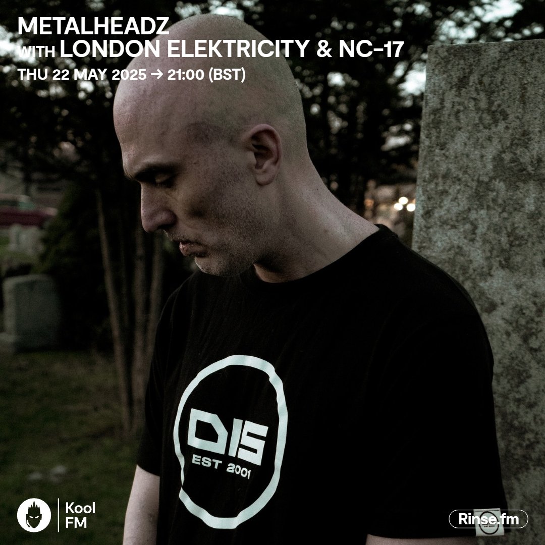 Kool FM tonight at 21:00 BST with <a href="/LondonElek/">London Elektricity 🇺🇦</a> and <a href="/NCseventeen/">Peter Ncseventeen (Scanners Inc)</a> in the mix 🔥

rinse.fm/channels/kool/