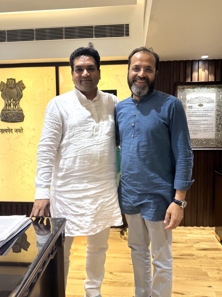 Ashwin johar (@joharashwin) on Twitter photo It was pleasure meeting a very dear friend <a href="/KapilMishra_IND/">Kapil Mishra</a> who has become minister in #Delhi wished him all the luck for his new assignment. It was pleasure meeting a very dear friend <a href="/KapilMishra_IND/">Kapil Mishra</a> who has become minister in #Delhi wished him all the luck for his new assignment.