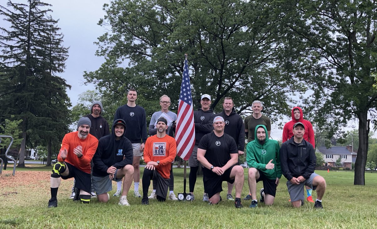 05/22/25 #AAR #F3BlastFurnace

14 PAX posted on a rainy Thursday morning for a Tuck Q celebrating Race Weekend

Monaco GP, Indy 500 and Coke 600 were mimicked as men ran laps and cornered well! 💪

Come out to F3 Valley Forge's 7 year Manniversary this Saturday 05/24/25!