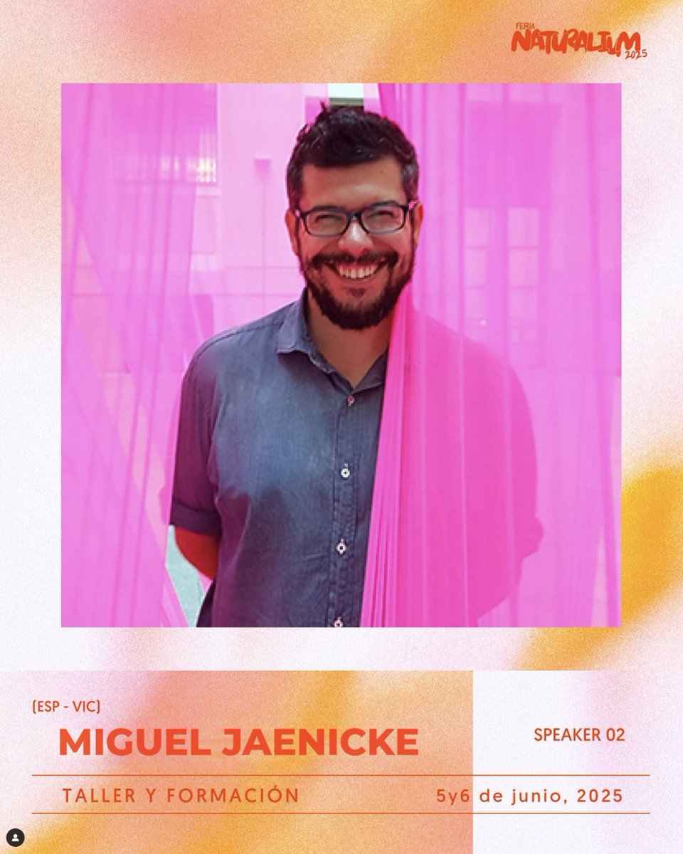 #FeriaNaturalium imagina futuros entre humanidad y naturaleza. Impartiremos el taller: 
🌱 "Imaginarios Climáticos"
📆 5-6  Junio
🕙 10:00-15:00 h
📍CC España 
 También #Kevinfonseca  <a href="/sofia_probert/">𓇗 fïa</a>  y #Revistaendemico  ¡Gracias #kinka y <a href="/CCEGUATEMALA/">Centro Cultural de España en Guatemala</a>  por hacerlo posible!