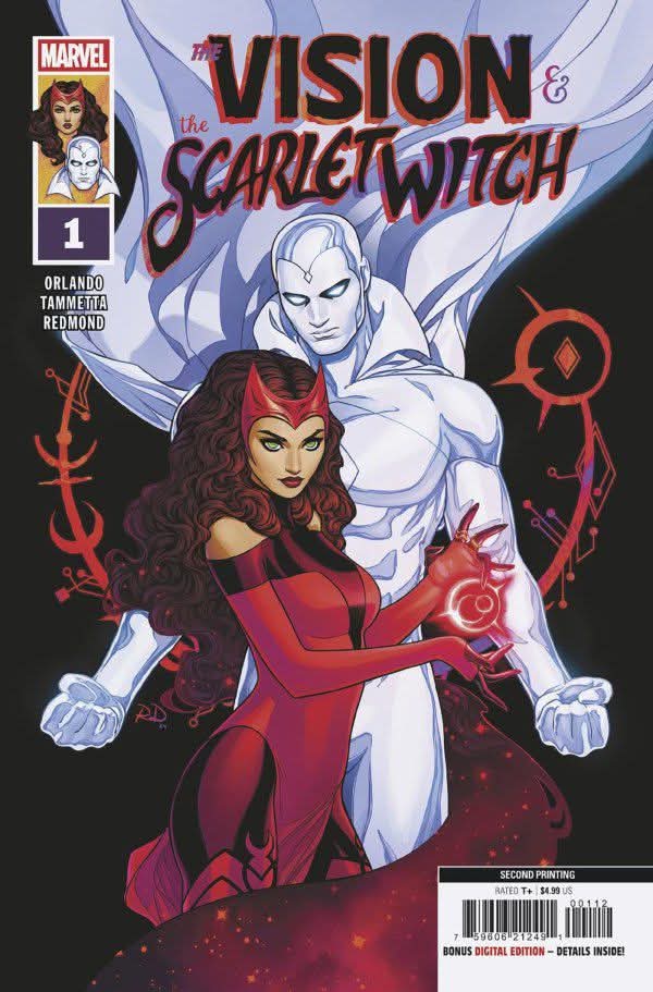 ᱬ | É HIT!

The Vision and Scarlet Witch #1 ganhou seu 2nd print, que acontece quando a hq esgota e ganha uma segunda leva de impressão, a hq volta pras lojas no dia 2 de julho.

Confira capa do 2nd print.