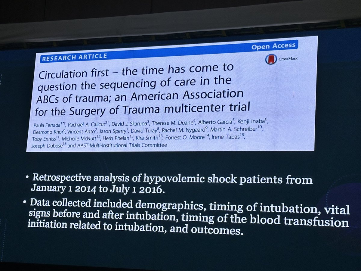 Panamericanadetrauma (@panamtrauma) on Twitter photo Houseful <a href="/Panamtrauma/">Panamericanadetrauma</a> when our leader par excellence <a href="/pferrada1/">Paula Ferrada MD FACS FCCM MAMSE</a> talks about “C-A-B” approach for Trauma Resuscitation #SPT2025 #Ecuador #Cuenca Houseful <a href="/Panamtrauma/">Panamericanadetrauma</a> when our leader par excellence <a href="/pferrada1/">Paula Ferrada MD FACS FCCM MAMSE</a> talks about “C-A-B” approach for Trauma Resuscitation #SPT2025 #Ecuador #Cuenca