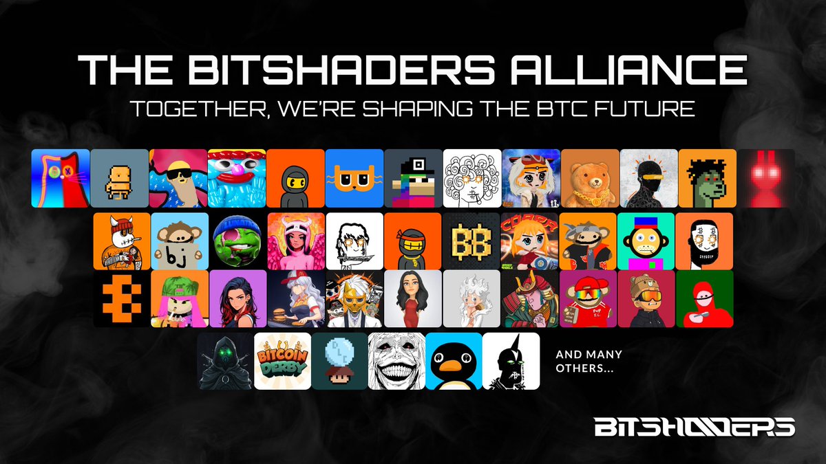 bitshaders's tweet image. They saw it before the rest. They believed and they support what we're building. They’re on-chain allies.

From OGs to new communities, we forged more than 80 partnerships. 

Mint goes live May 22nd at 4PM UTC on @MEonBTC.
👉 magiceden.io/ordinals/launc…

Are you on the list? 🔴🔴