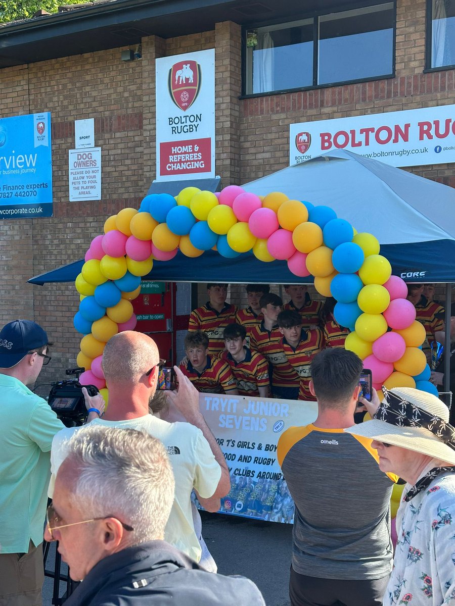 In a great finish to the season our U16s picked up their second trophy of the season after winning the TryIt 7’s at Bolton RUFC. Also well done to the U15s on there 3rd position <a href="/RugbyTryit/">TryIt Rugby</a> <a href="/BoltonRUFC/">Bolton Rugby Club</a> see