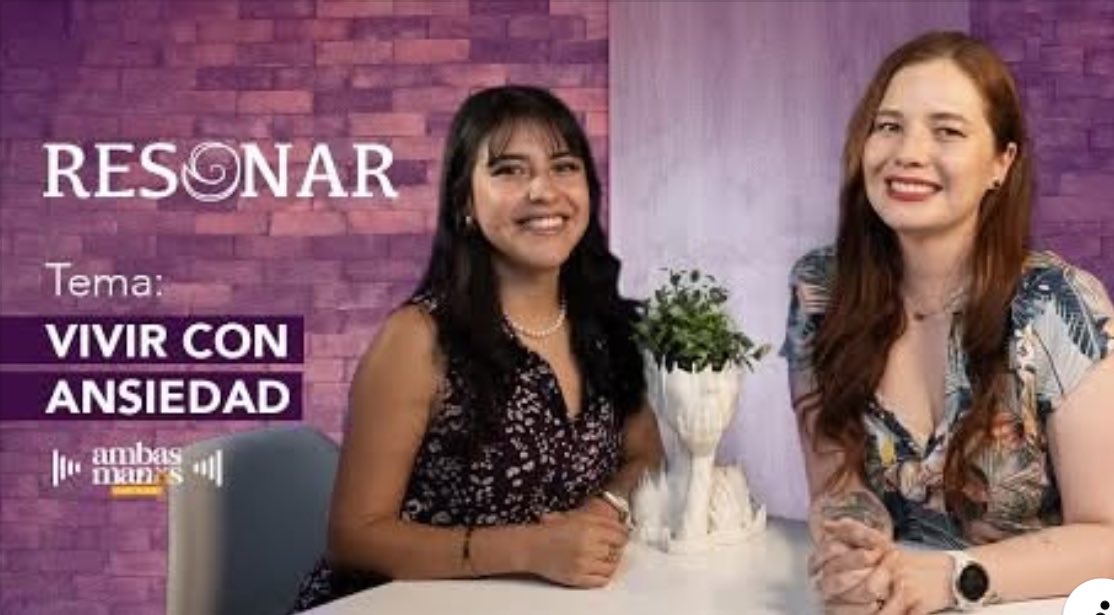 En este episodio de Resonar, mi colega Karla Portilla y yo hablamos sobre lo que significa vivir con ansiedad: cómo se siente, cómo se transita y qué herramientas pueden ayudarnos a habitarla con más comprensión y autocompasión ❤️‍🩹 👇🏻

youtu.be/1FtSOaQX4C4?si… <a href="/Ambas_Manos/">Ambas Manos</a>