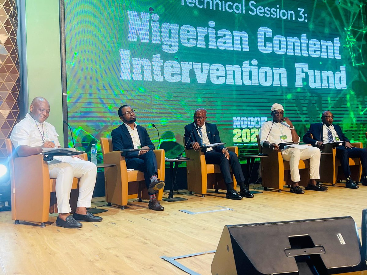 TECHNICAL SESSION: Nigerian Content Intervention Fund Performance and Emerging Opportunities

Moderator: Ifeanyi Ukoha, Director, Finance and Personnel Management, Nigerian Content Development and Monitoring Board (NCDMB)

The session focused on evaluating the performance of the