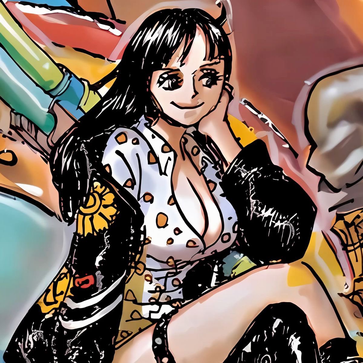 nicovelvets's tweet photo. oda bringing robin’s bangs back was genuinely one of his best character design ideas like look at her!!!!!! https://t.co/E2fArrVh56