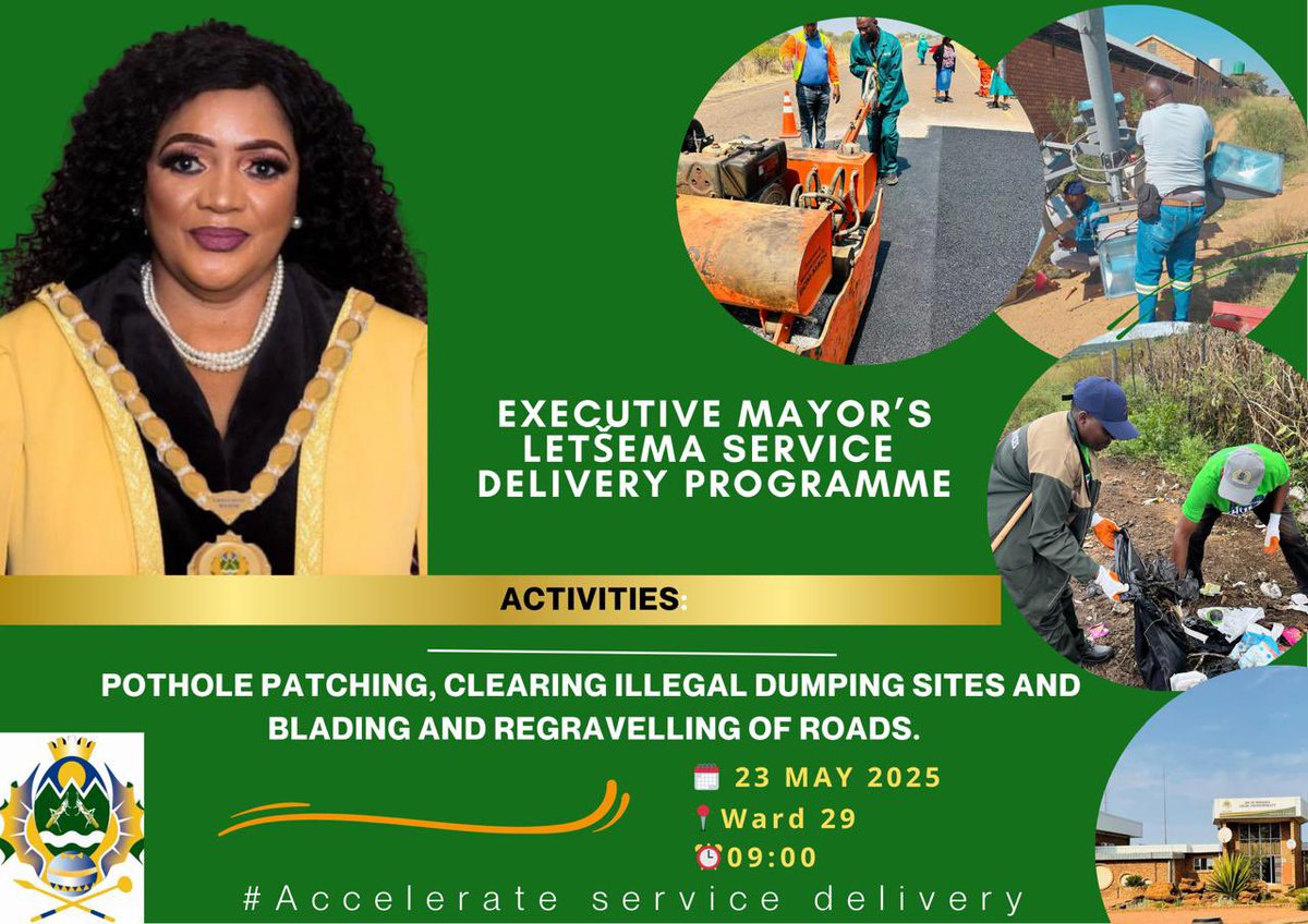 Accelerating service delivery with Letšema Programme at Ward 29.