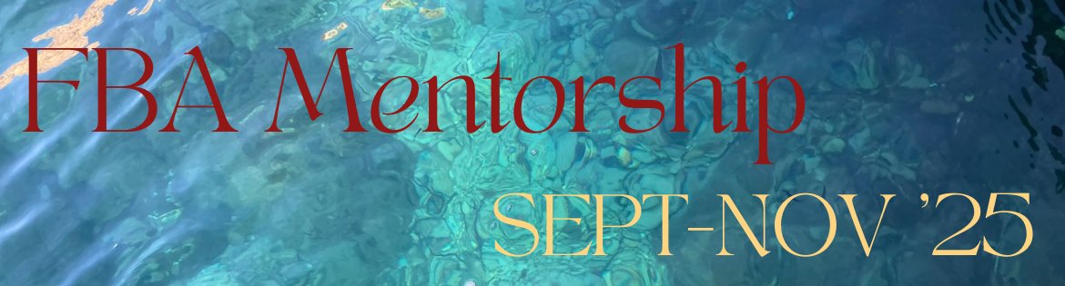 Our mentorship scheme is now open for applications until 00:00 on Thursday 19th June!!

felicitybryan.com/mentorship/