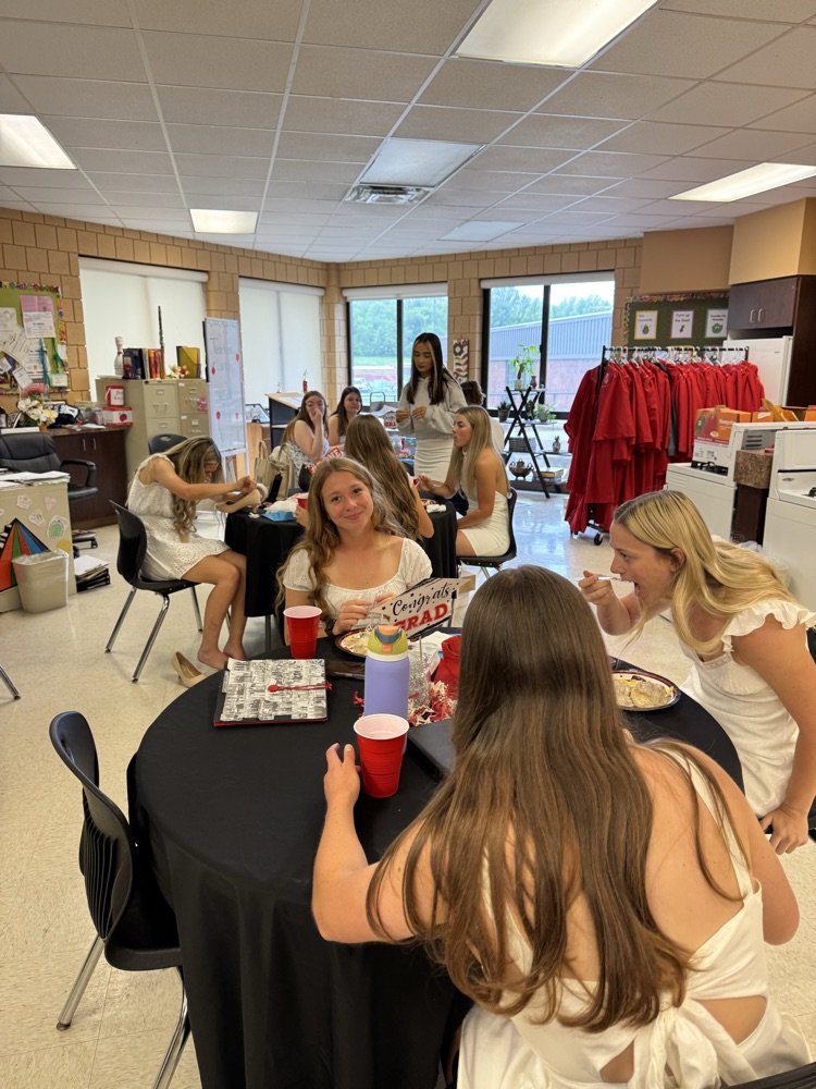 Thank you for the delicious senior breakfast today from the Barnett family and the Hope Springs Senior Safety presentation by Olivia Minick and Misty Barnett.