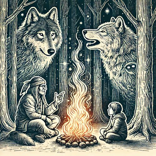 AgileFieldGuide's tweet image. The Tale of The Two Wolves: Illustrates Inner Conflict, Mindset, Leadership Intent 
agileparables.com/tale-of-the-tw… 
#Agile