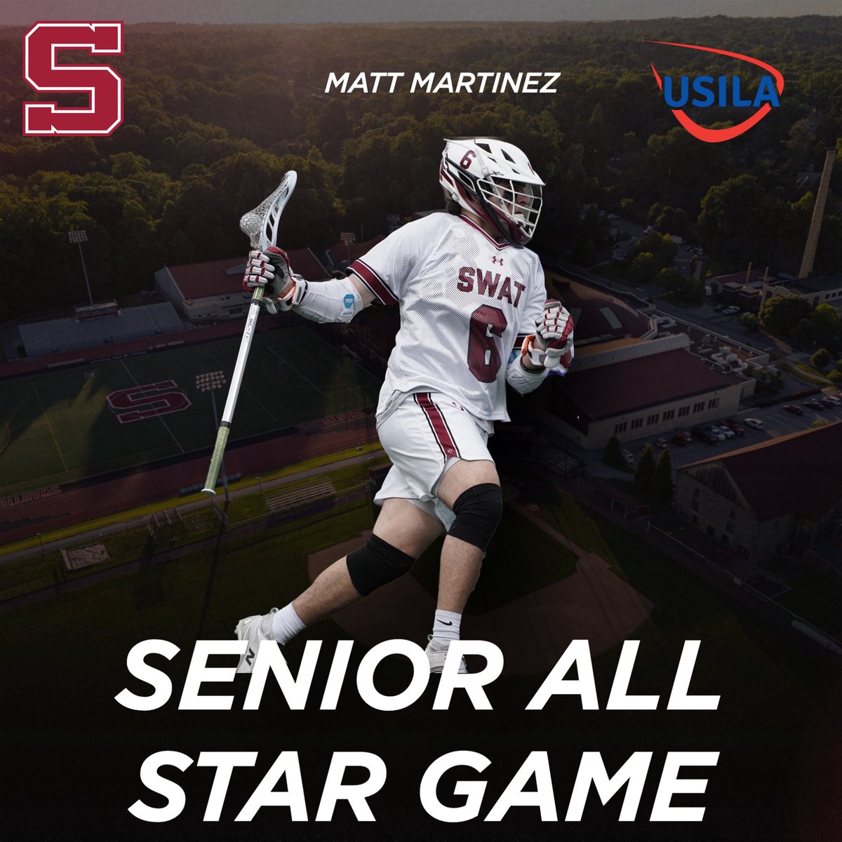 We wish Senior FOGO Matt Martinez the very best of luck in the USILA Senior All-Star game tomorrow! Matt was selected to represent Team South.

#IWantToBeTinez
#GoGarnet