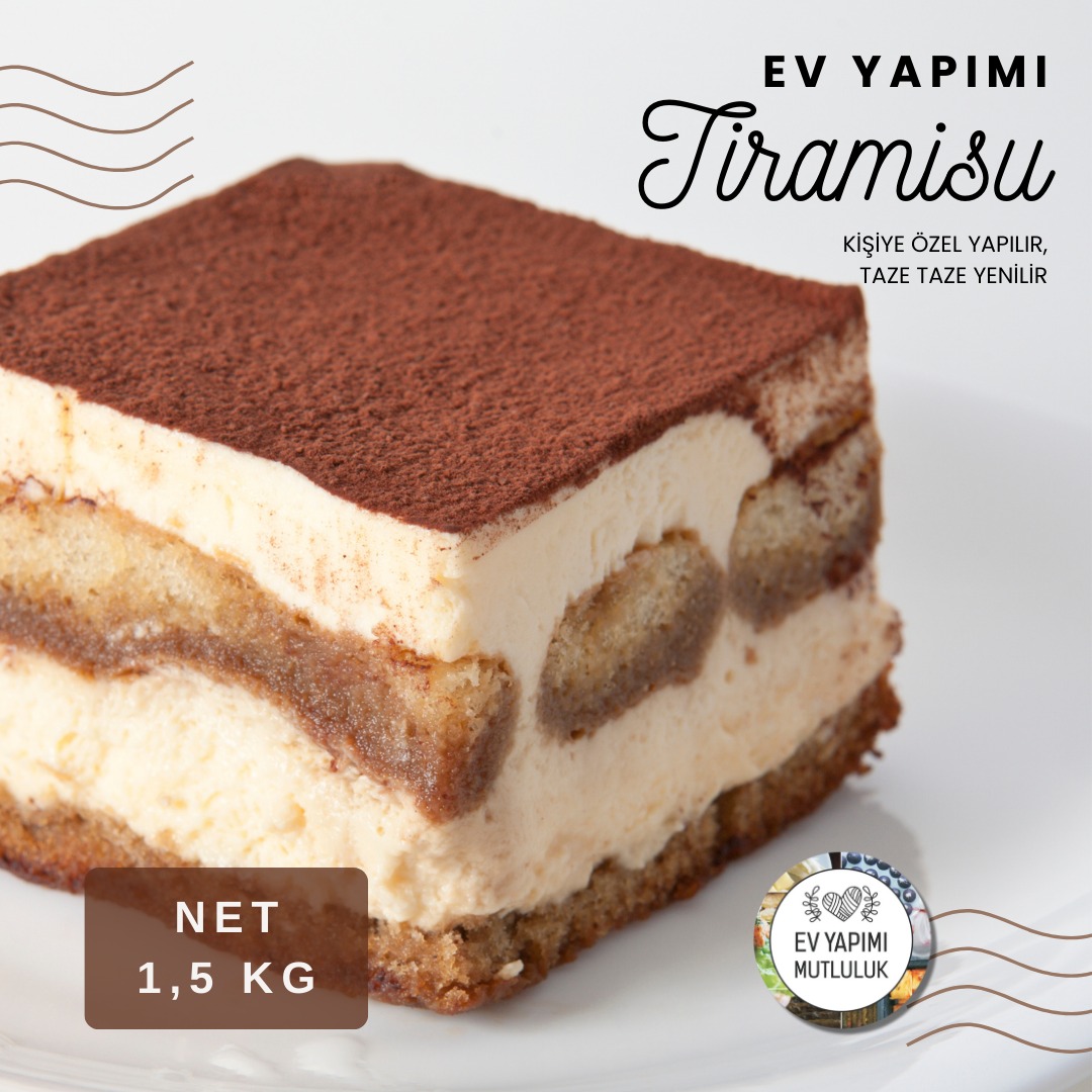 EvyapiMutluluk's tweet photo. Kahveye en çok yakışan tatlı ne diye sorsalar "tiramisu" derdim.

Tiramisuyu, siparişe özel olarak yeni aldığım 28x28 borcama yapıyorum.

Borcam hariç içinden net 1500 gr. tiramisu çıkmaktadır.

Ev yapımı tiramisuyu en az 12 kişiye ile keyifle yiyebilirsiniz.

Şimdiden afiyetle https://t.co/Bxu98wqA5c