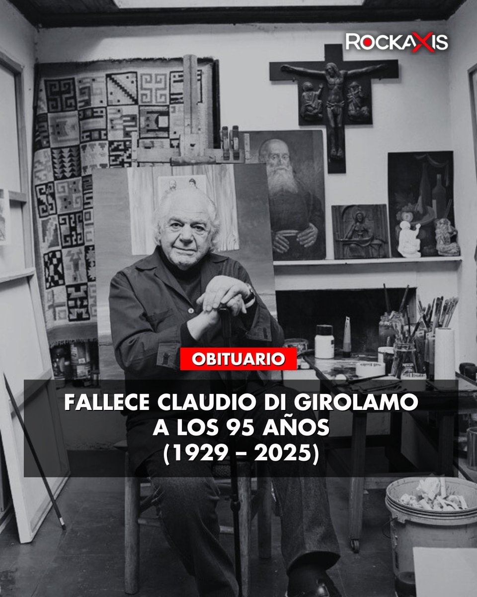 Este jueves 22 de mayo se ha confirmado el fallecimiento del dramaturgo, pintor y escenógrafo Claudio Di Girolamo a sus 95 años. Su trayectoria como director teatral, muralista y gestor cultural lo consolidó como un referente, influyendo en diversas expresiones del arte.

📸 The