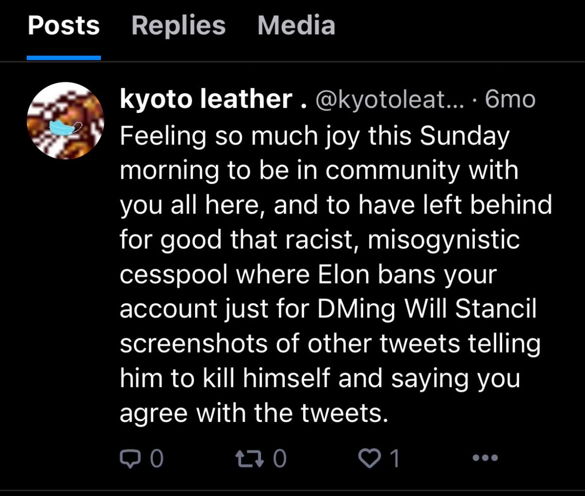 Worth mentioning that Elias Rodriguez’s only post on the other site was about threatening to kill Will Stancil.