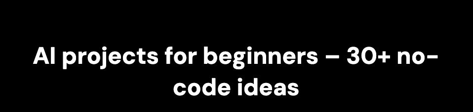 We’ve gathered 30+ AI project ideas to help bring your creativity to life. No coding needed – just your own words and <a href="/Hostinger/">Hostinger</a>  Horizons.

Comment “Horizons” below in the comments, and we’ll send them your way!