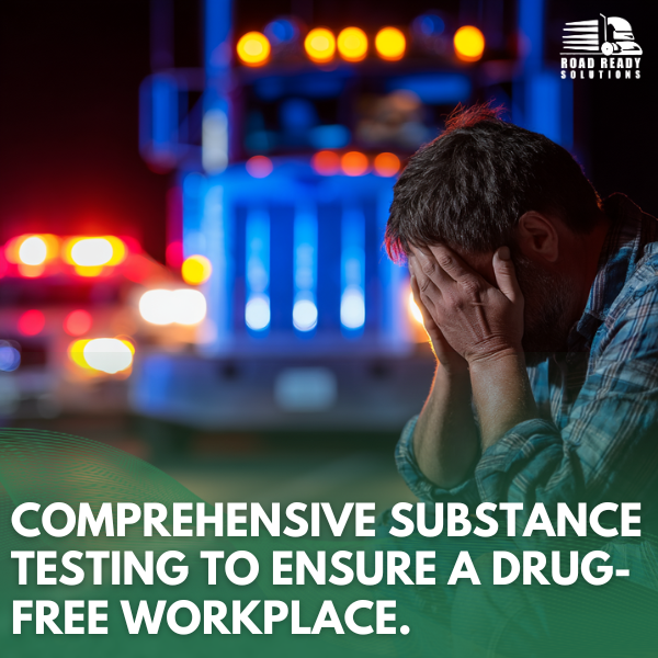 RoadReadyS's tweet photo. 🧪 Comprehensive Substance Testing Ensure a drug-free workplace with our tailored substance testing programs, including pre-employment and random testing: https://t.co/fBJ7fUsyXZ #SubstanceTesting https://t.co/XdKwubLnWY