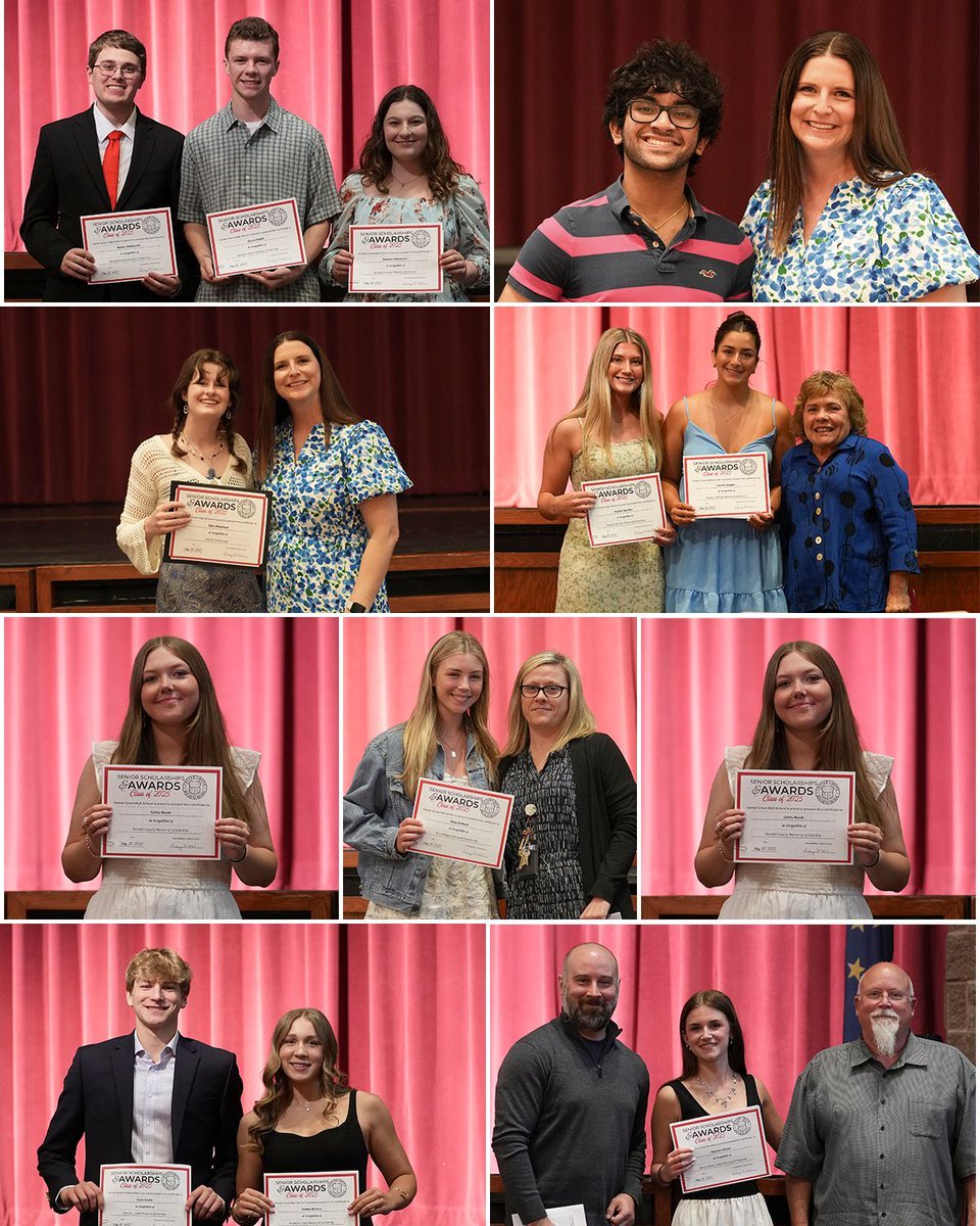 🎓✨ This week, we celebrated our amazing Center Grove High School seniors who have earned scholarships totaling more than $154,000! Congratulations to all of our scholarship recipients - we can't wait to see the incredible things you'll accomplish!

#E3CG #ExceptionalEducation