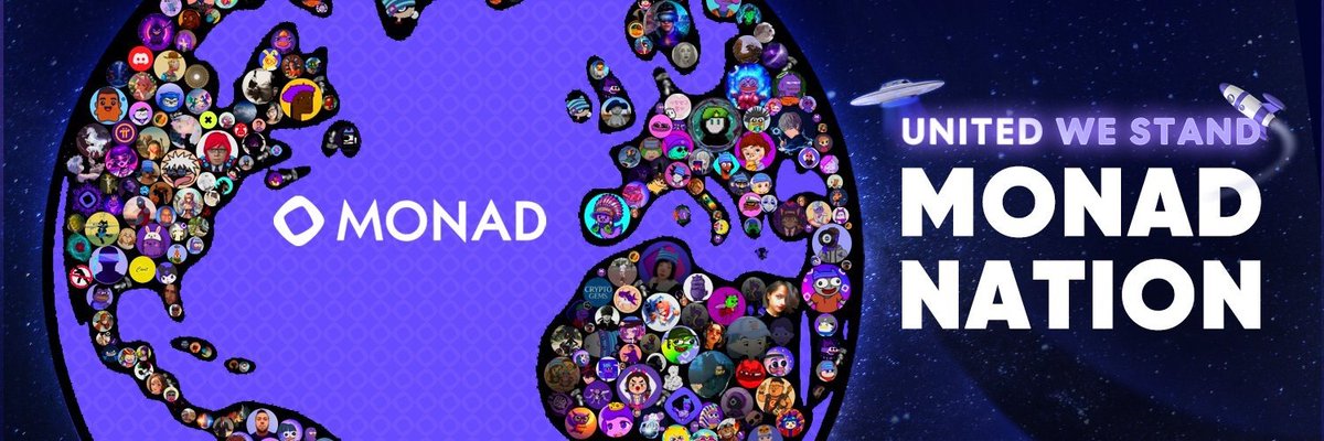 monpunks (@monpunks) on Twitter photo A global constellation of dreamers, creators, and builders UNITED WE STAND as one MONAD NATION. A global constellation of dreamers, creators, and builders UNITED WE STAND as one MONAD NATION.