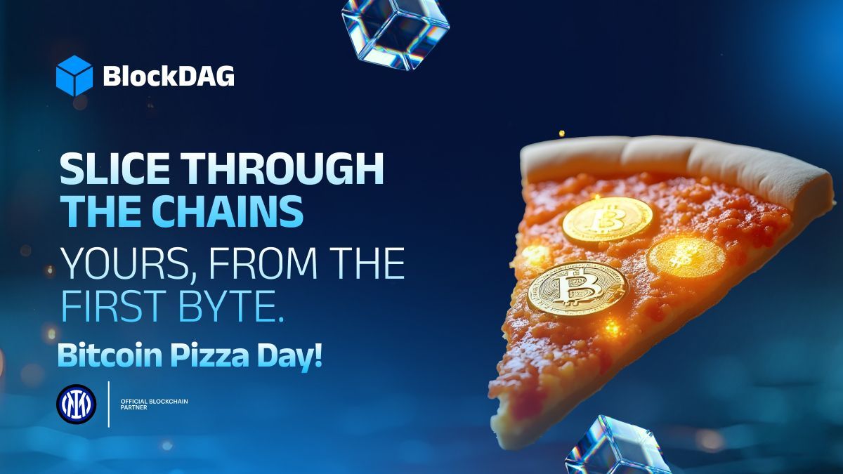 Slice through the chains. Yours, from the first byte. 🍕 

On Bitcoin Pizza Day, we’re not just celebrating—we’re rewriting the code.

The future isn’t delivered. It’s mined. 🌎

#BlockDAG #BitcoinPizzaDay #CryptoRevolution #Web3
