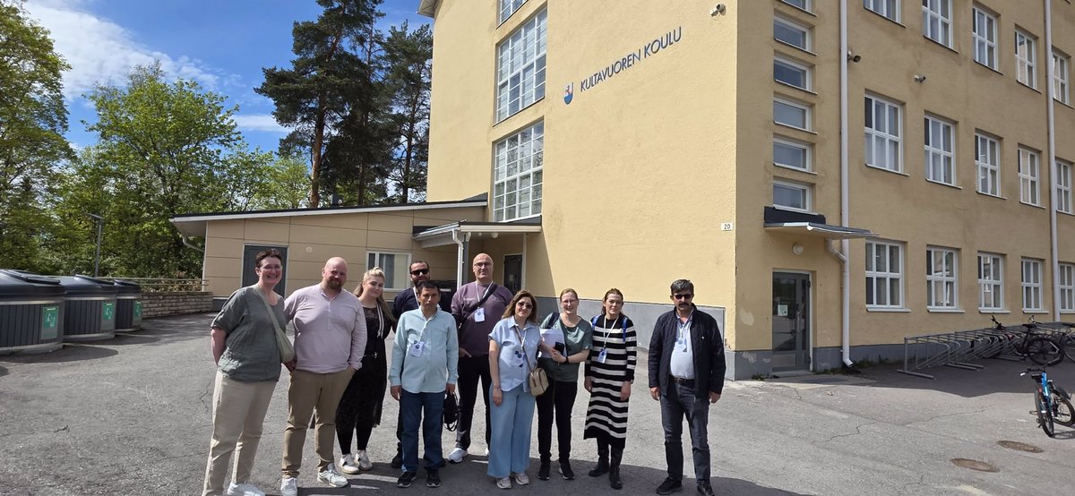 The Day After Tomorrow Erasmus + projemizin ikinci hareketliliği için Finlandiya orivesideyiz