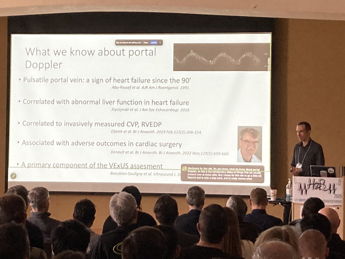 korbinhaycockmd (@khaycock2) on Twitter photo Maybe the best portal vein Doppler lecture I’ve heard by William beaubein-souligny. #HR25
<a href="/ThinkingCC/">Philippe Rola</a> <a href="/KiranRikhraj/">Kiran Rikhraj</a> <a href="/ross_prager/">Ross Prager</a> Maybe the best portal vein Doppler lecture I’ve heard by William beaubein-souligny. #HR25
<a href="/ThinkingCC/">Philippe Rola</a> <a href="/KiranRikhraj/">Kiran Rikhraj</a> <a href="/ross_prager/">Ross Prager</a>