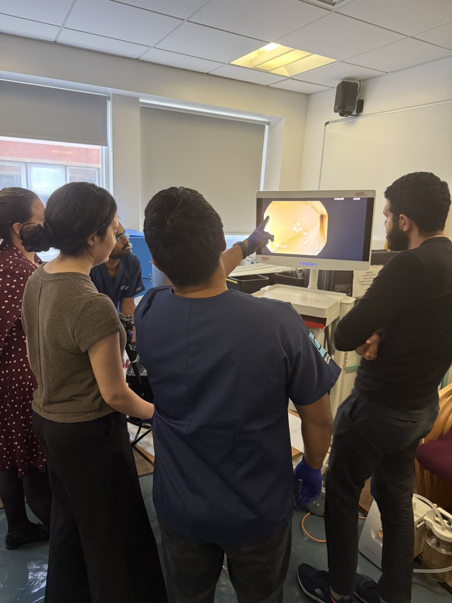BSGTrainees's tweet photo. Fantastic endoscopy taster course the past 2 days in London. Big thanks to our sponsors @Olympus_Corp , @PentaxMedical &amp; St George’s Hospital for hosting us! https://t.co/33tr8ff8Is