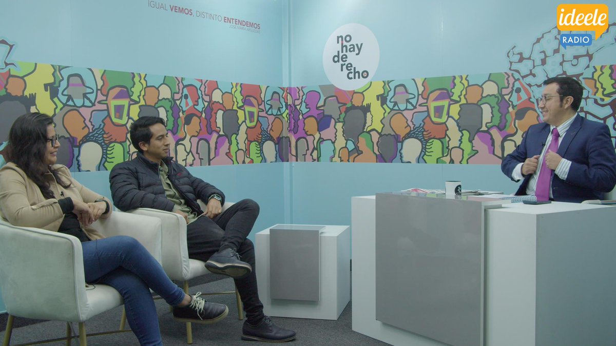ideeleradio's tweet photo. [AHORA] Los periodistas #LauraGrados (@Lauletras) de @SoloPorTrolear y #AbelCárdenas (@periodeplazas), de @Ojo_Publico, conversan con #GlatzerTuesta en #NoHayDerecho vía Facebook y YouTube. 

📲 Facebook ▶ https://t.co/cbhO3IGWi8
🎞 YouTube ▶ https://t.co/s22PRKBziU https://t.co/se8UDvmpQi