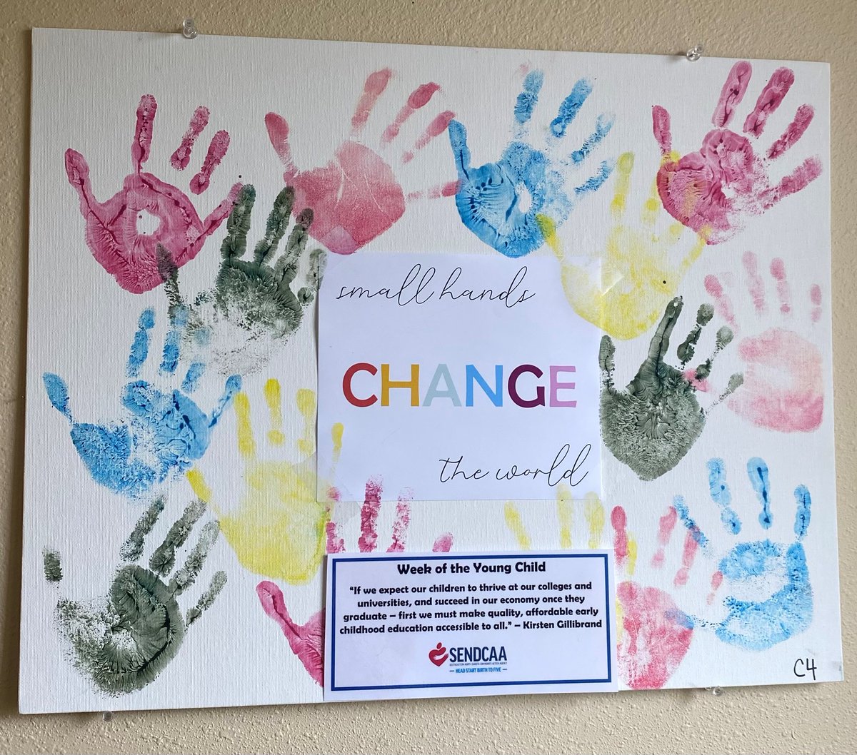 ComOptND's tweet image. While we may have missed the Week of the Young Child, THANK YOU for the beautiful artwork from @sendcaa  displayed in our Fargo Office. Call 701-223-2417 to speak  about our services for children including Family Services, Youth Targeted Case Management, and Crossroads!