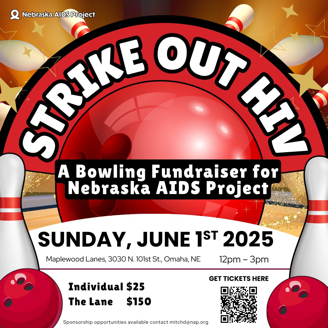 📷I was going to tell you a really bad bowling pun, but I thought I’d SPARE you *wink* *wink*.

Join us on Sunday, June 1st for an afternoon of bowling, raffles, music, food, and fundraising! 

Get your tickets here: sickening.events/e/strike-out-h…

#OmahaEvents #BowlingNight #Bowling