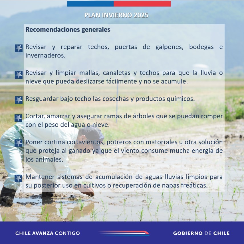 Portal Agroclimático (@agroclimaticocl) on Twitter photo 🍂🌧️💧Porque en otoño las lluvias siempre están a la vuelta de la esquina, queremos compartir estos consejos generales para el agro y la ganadería en caso de precipitaciones. <a href="/MinagriCL/">Ministerio de Agricultura de Chile 🇨🇱</a> <a href="/Sub_Agricultura/">Subsecretaría de Agricultura</a> 🍂🌧️💧Porque en otoño las lluvias siempre están a la vuelta de la esquina, queremos compartir estos consejos generales para el agro y la ganadería en caso de precipitaciones. <a href="/MinagriCL/">Ministerio de Agricultura de Chile 🇨🇱</a> <a href="/Sub_Agricultura/">Subsecretaría de Agricultura</a>