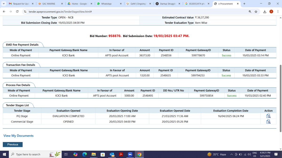 SaifDrones's tweet image. Make in India, Entrepreneur in Every Family as envisioned by CM of AP, are being defeated for APDSMA tender, we as OEM with our patented design are disqualified citing unbelievable reasons all because of some underhand dealings of officer.
@India_iDEX