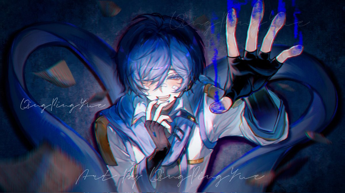 couyaka's tweet photo. #KAITO #虚無さん #曲绘 https://t.co/eEIKPPjVPT