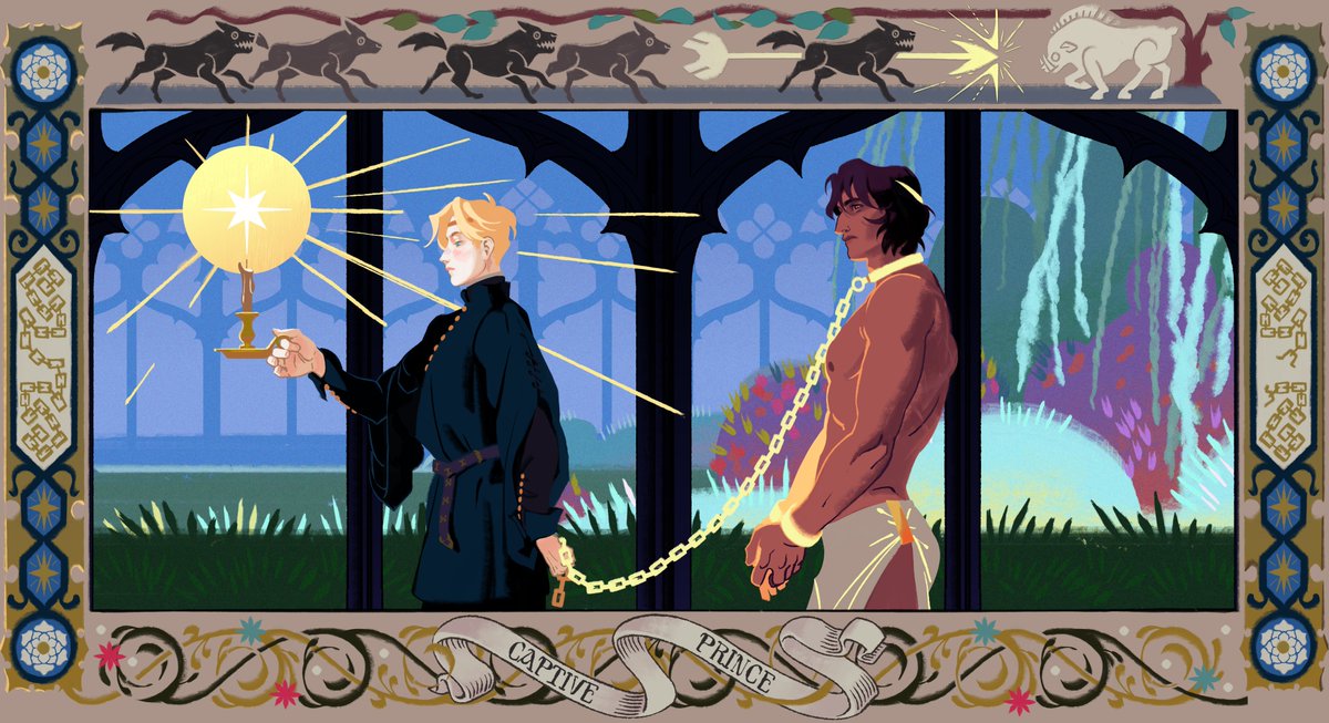 #CaptivePrince #CaptivePrinceBookOne #illust The Golden Starburst ⭐️