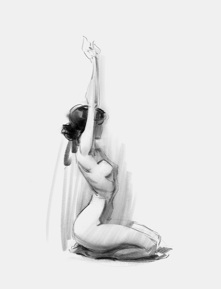 LaneDraws's tweet image. Figure study