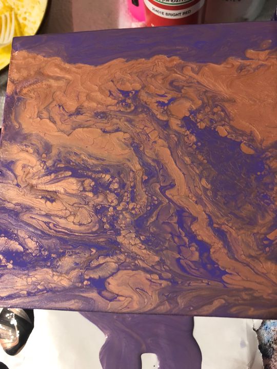 StephD311's tweet photo. Art of the Day: "Metallic muddle". Buy at: https://t.co/0phC8cM4wj https://t.co/GeCqpRsxyk