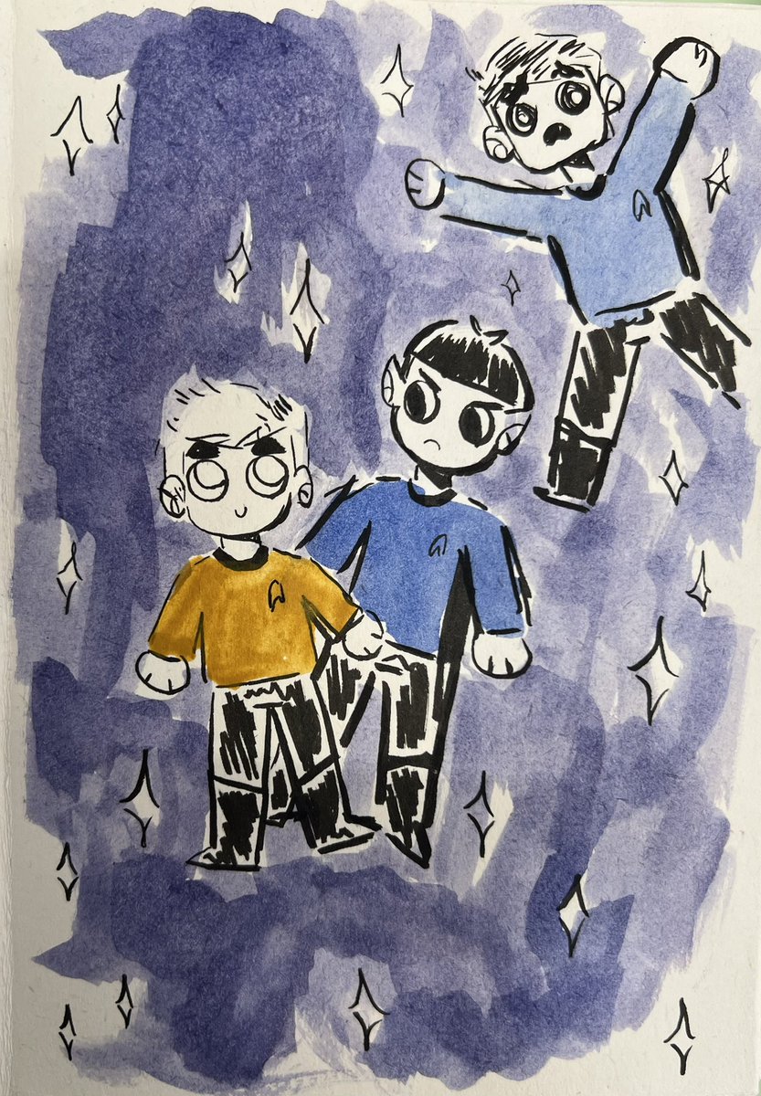 molechaz's tweet photo. they’re in space and they’re going to die #StarTrek #startrekaos https://t.co/YDw8fAaclC