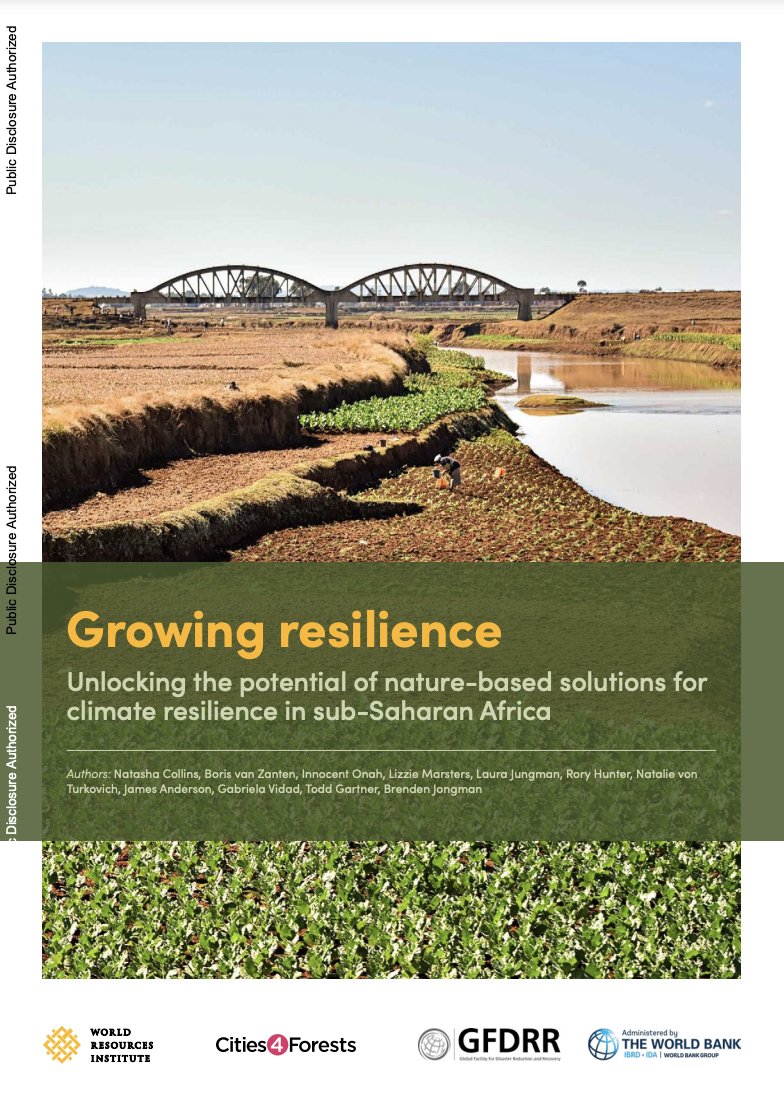 GFDRR (@gfdrr) on Twitter photo On #BiodiversityDay, learn how nature-based solutions can help African cities tackle biodiversity loss, urban flooding & land degradation.
Read the <a href="/WorldResources/">World Resources Institute</a> & <a href="/WorldBank/">World Bank</a> report, now also with an executive summary available in French & Portuguese: wrld.bg/Xqsf50VX1is On #BiodiversityDay, learn how nature-based solutions can help African cities tackle biodiversity loss, urban flooding & land degradation.
Read the <a href="/WorldResources/">World Resources Institute</a> & <a href="/WorldBank/">World Bank</a> report, now also with an executive summary available in French & Portuguese: wrld.bg/Xqsf50VX1is