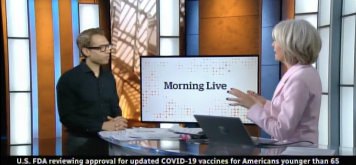 #TemertyMed Dr. Samir Gupta comments on the new US COVID-19 vaccine guidelines for adults under 65. Watch the <a href="/CBCNews/">CBC News</a> segment: bit.ly/45lF3rz
