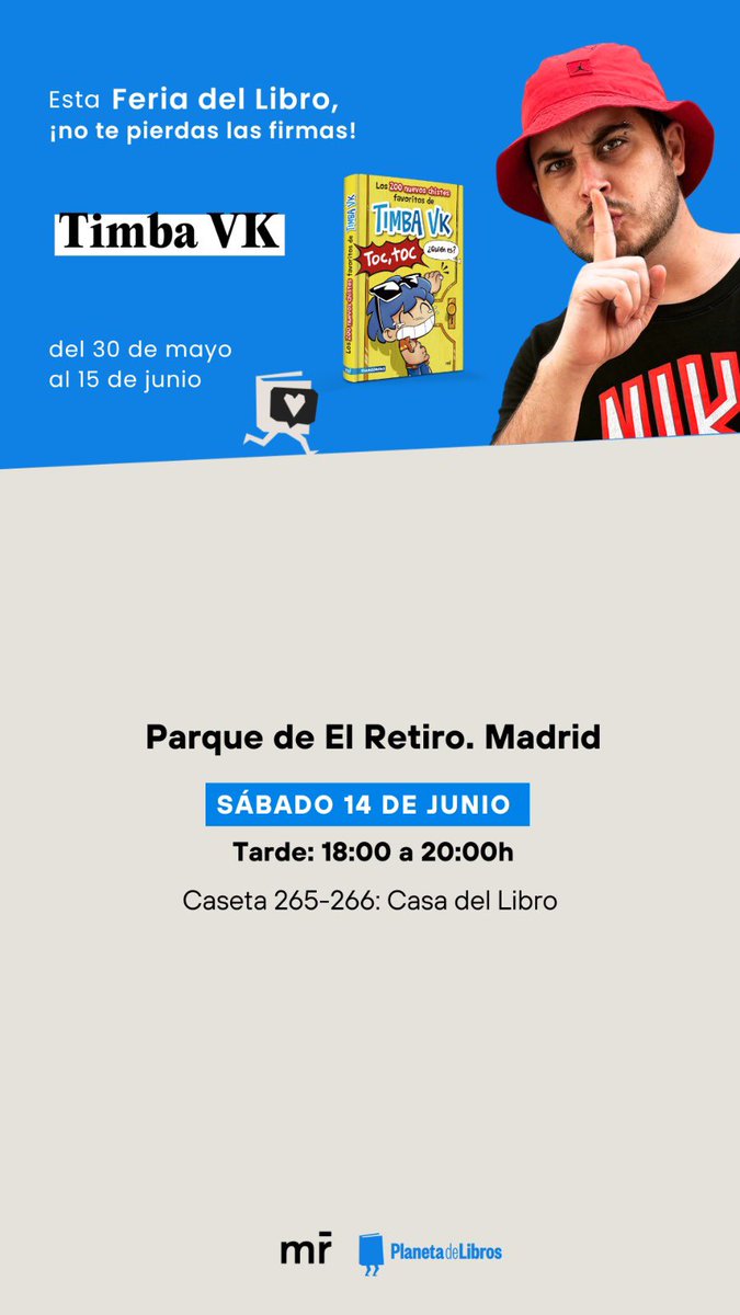 ¡Nos vemos el día 14 de junio!👏🏻📚