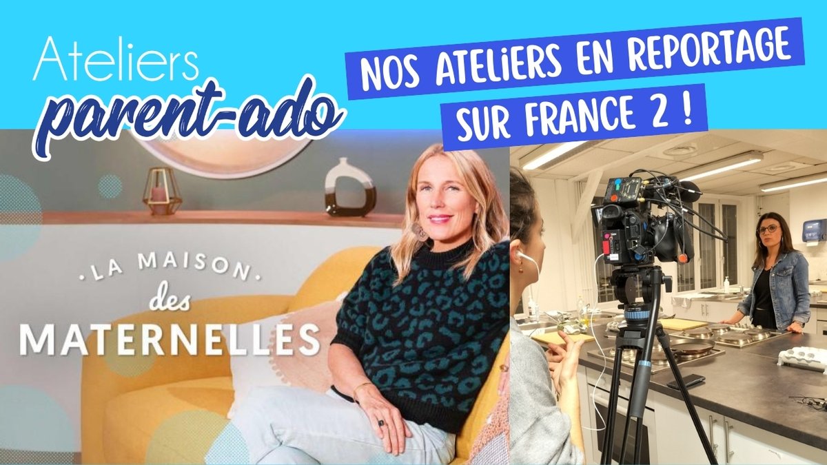 [PARENTALITÉ] 📷 L'équipe de l'émission "La maison des Maternelles" sur France 2 est venue filmer un binôme mère-fille qui participait à un de nos ateliers "Alimentation" organisé dans le cadre de nos parcours parent-ado. 👉 Voir le reportage : 
youtu.be/ctYZsMK0Zas?si…