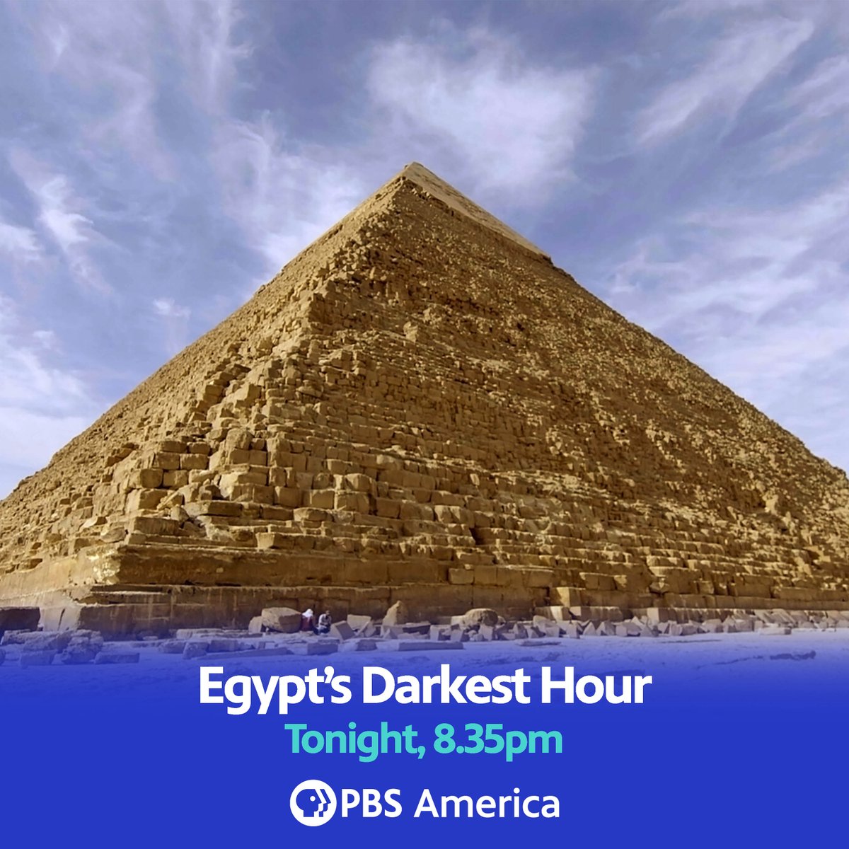 Don't Miss: Egypt's Darkest Hour
UK Premiere | Starts Tonight, 8.35pm

Follow a team of archaeologists as they examine a rare mass grave dating back to the collapse of ancient Egypt’s Old Kingdom when political infighting and a changing climate brought down an empire.