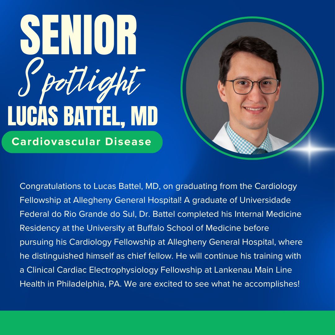 AHNCVFellows's tweet photo. Today, we congratulate Dr. Battel, graduating from the Cardiovascular Disease Program! 
@AHN_CVI @AHNtoday @battel_ 
🎓🫀🩺 https://t.co/ZH1UzoQerk